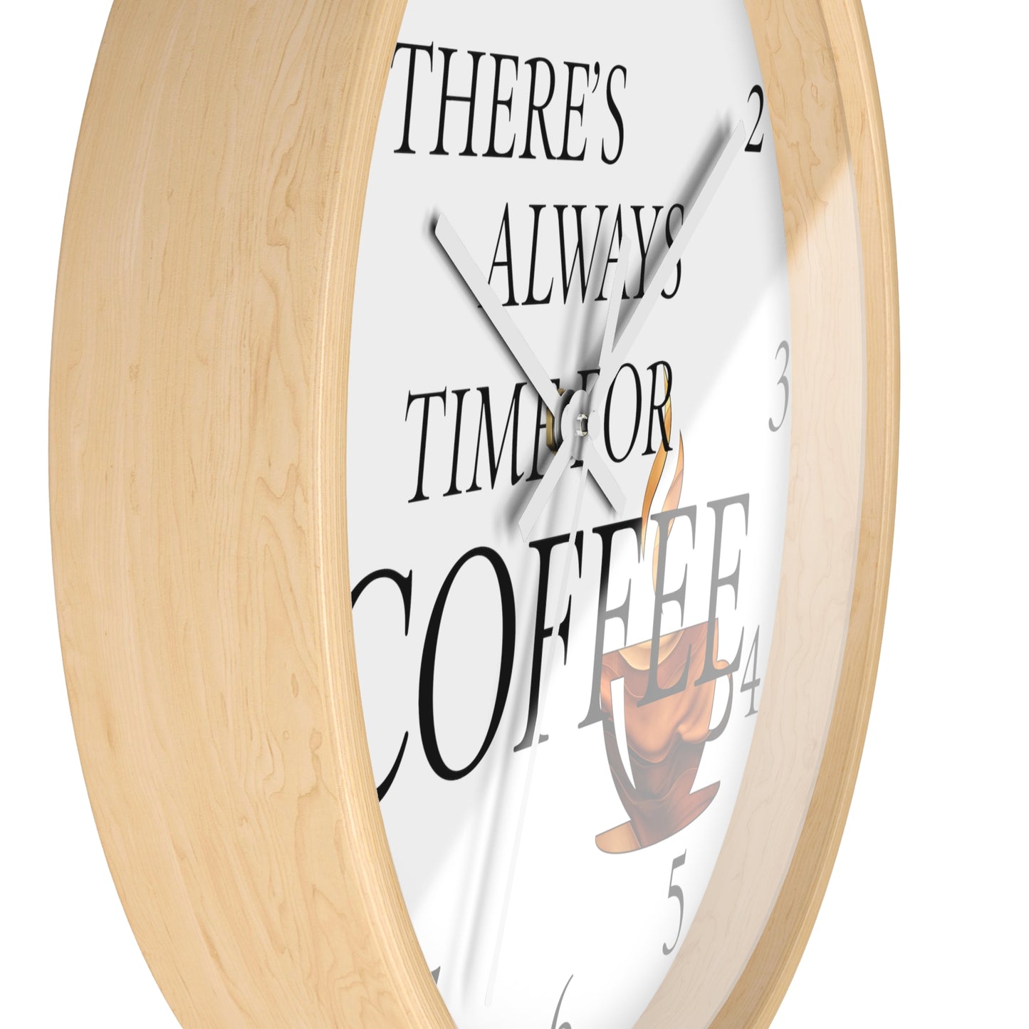 "Time For Coffee" Wall Clock