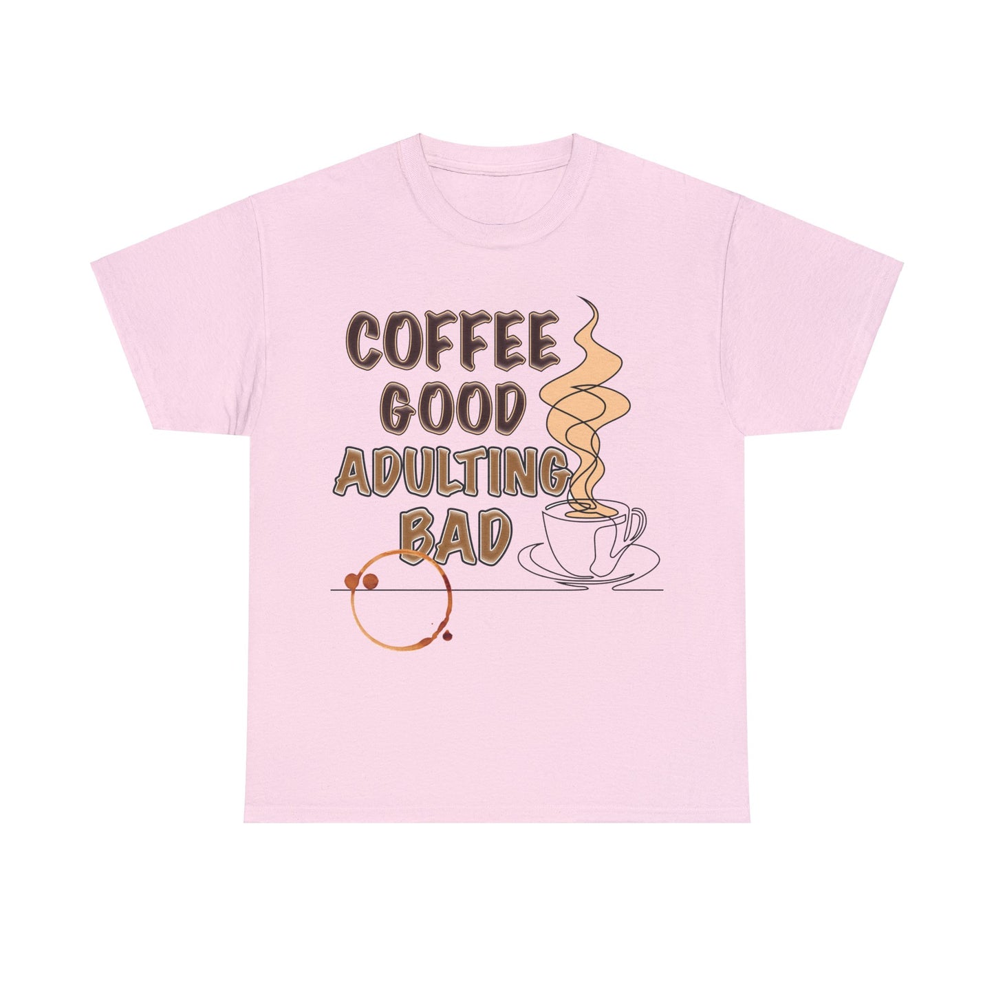 Coffee Good Unisex Heavy Cotton Tee