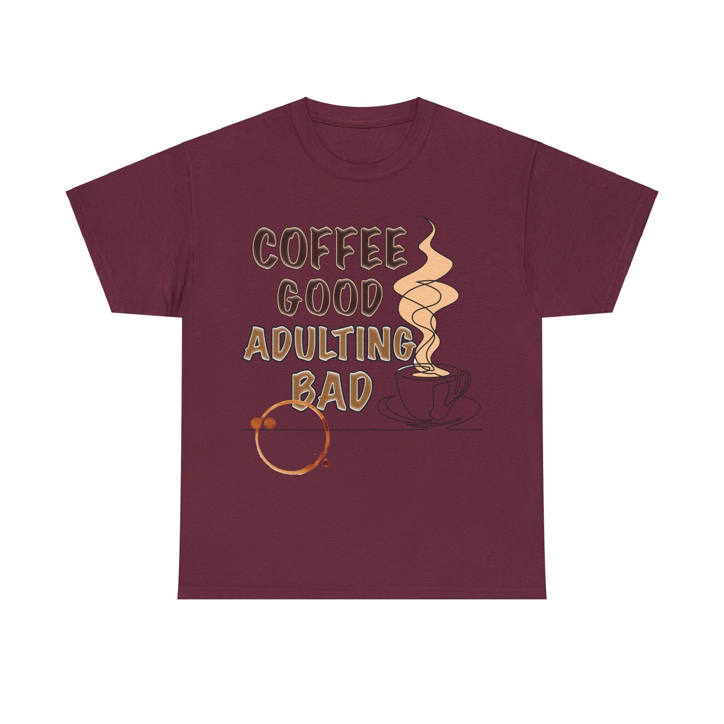 Coffee Good Unisex Heavy Cotton Tee