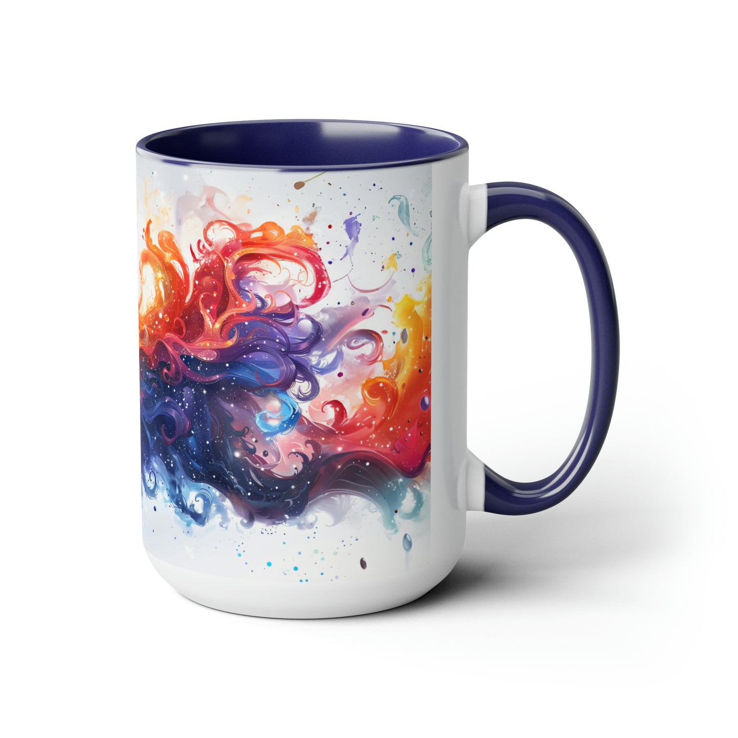 Unicorn Two-Tone Coffee Mugs, 15oz