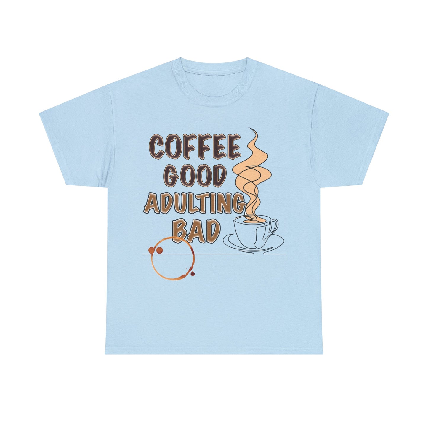 Coffee Good Unisex Heavy Cotton Tee