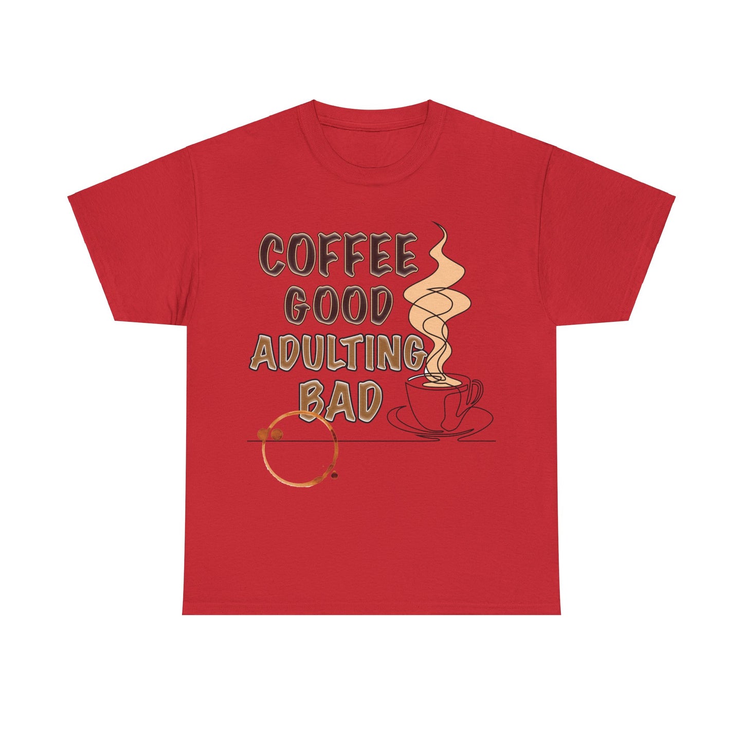 Coffee Good Unisex Heavy Cotton Tee