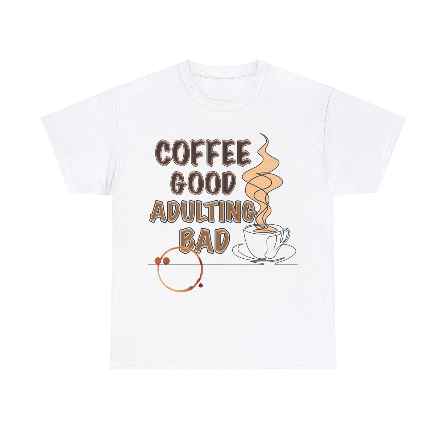 Coffee Good Unisex Heavy Cotton Tee