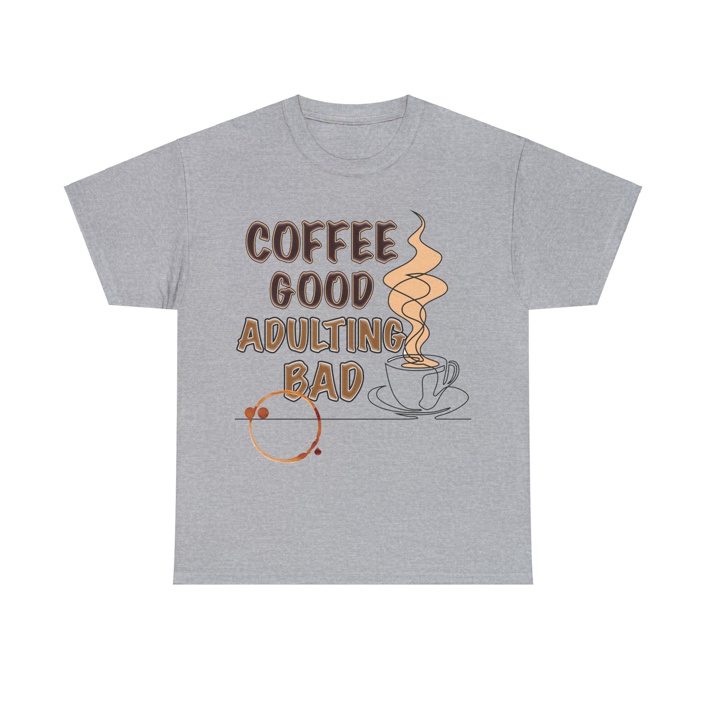 Coffee Good Unisex Heavy Cotton Tee