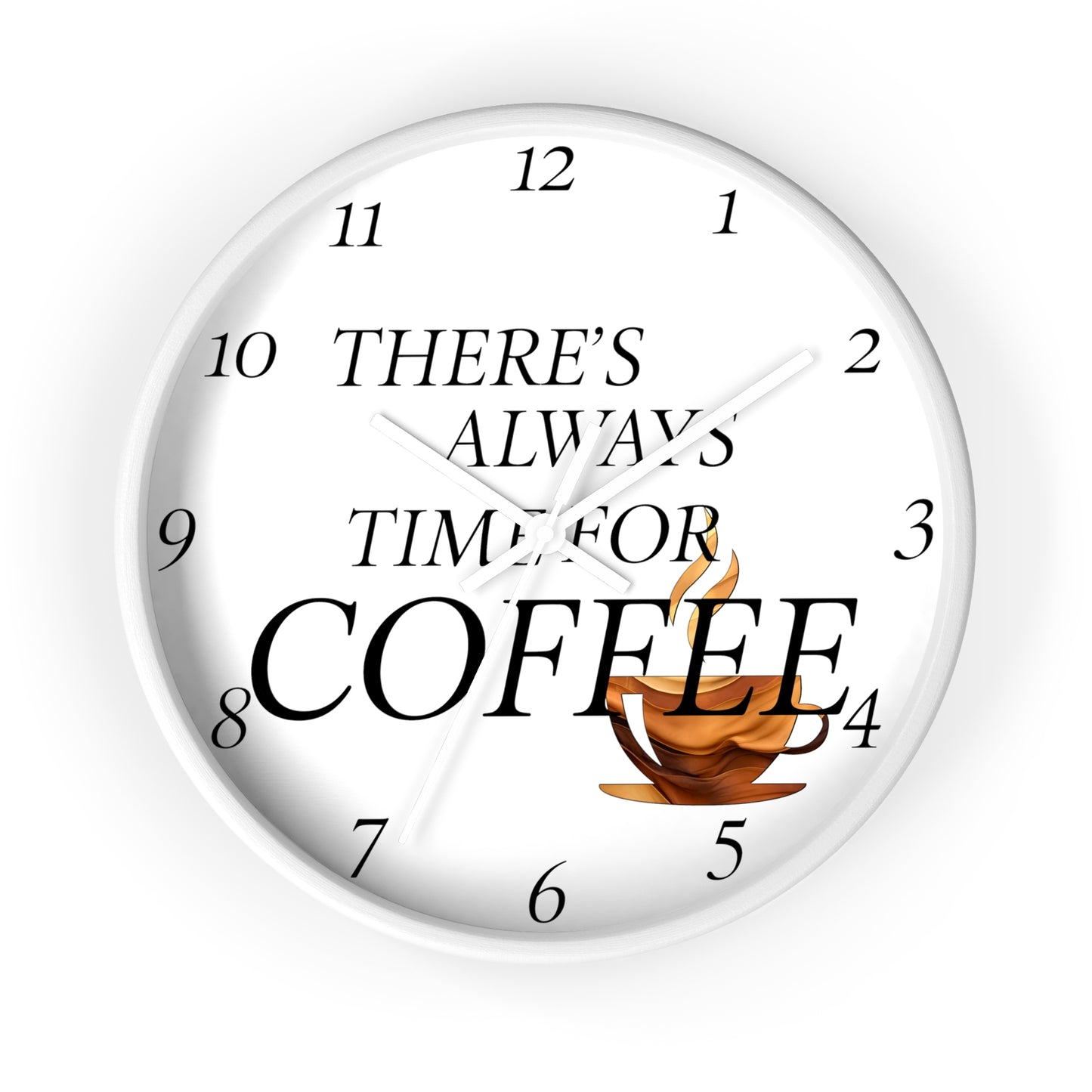 "Time For Coffee" Wall Clock