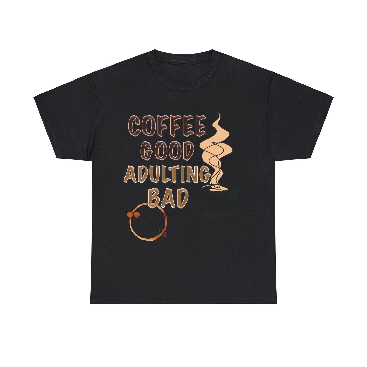 Coffee Good Unisex Heavy Cotton Tee