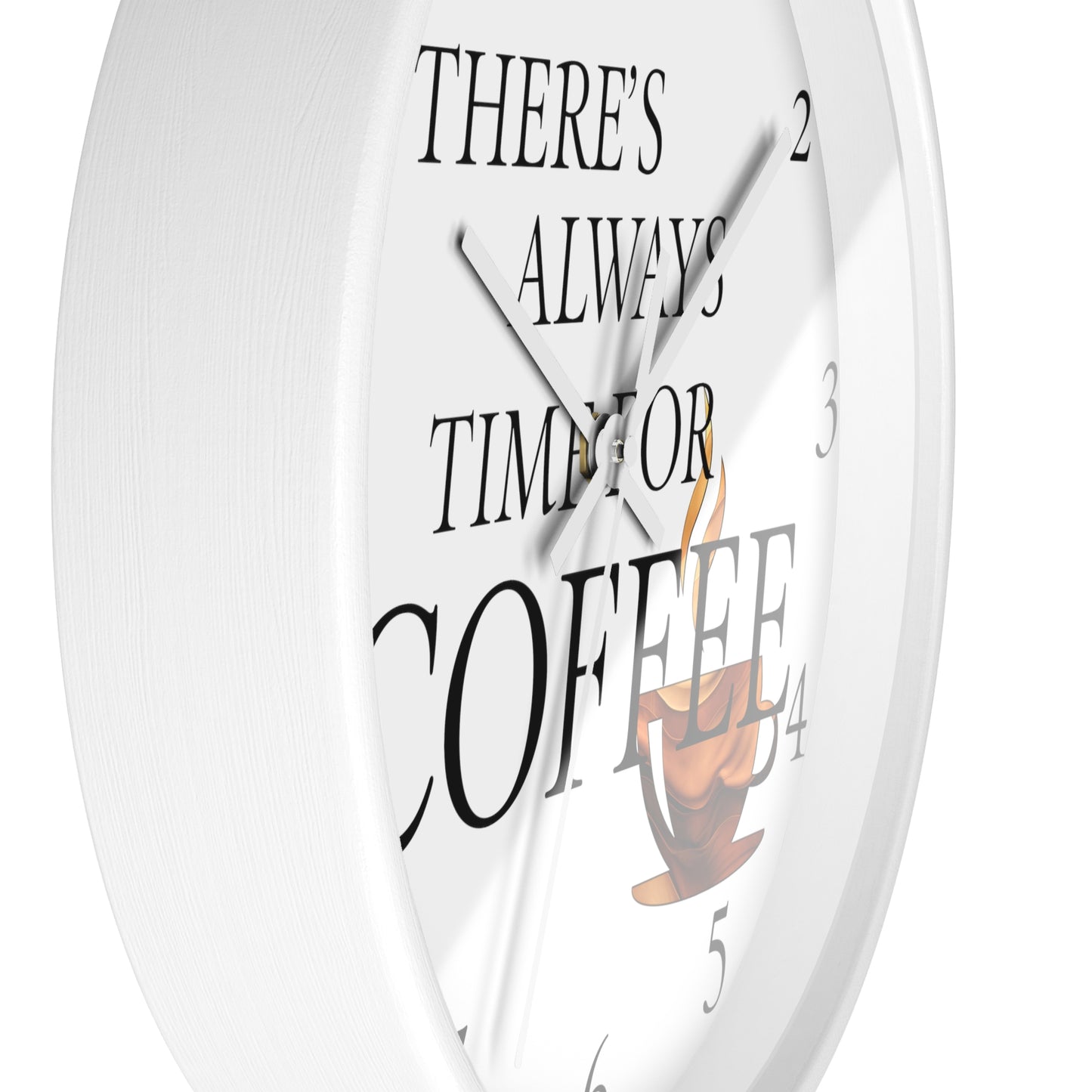 "Time For Coffee" Wall Clock