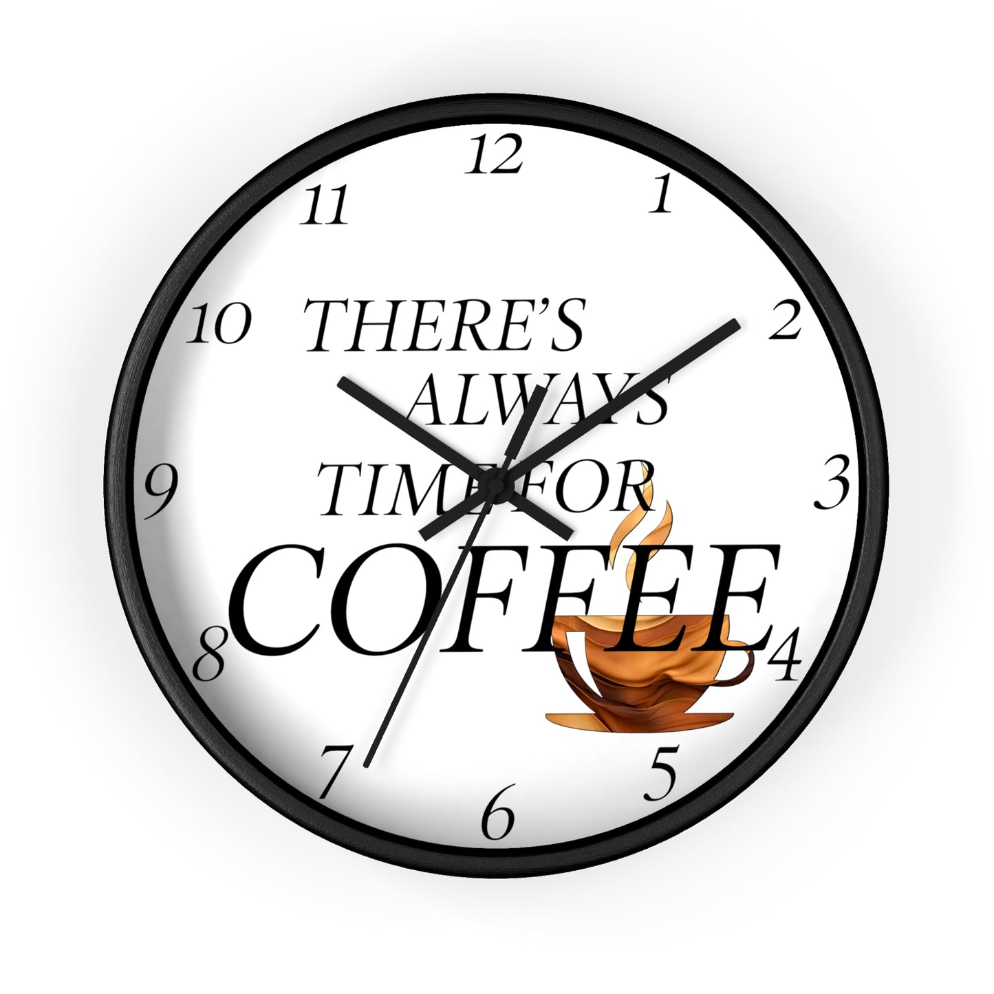 "Time For Coffee" Wall Clock