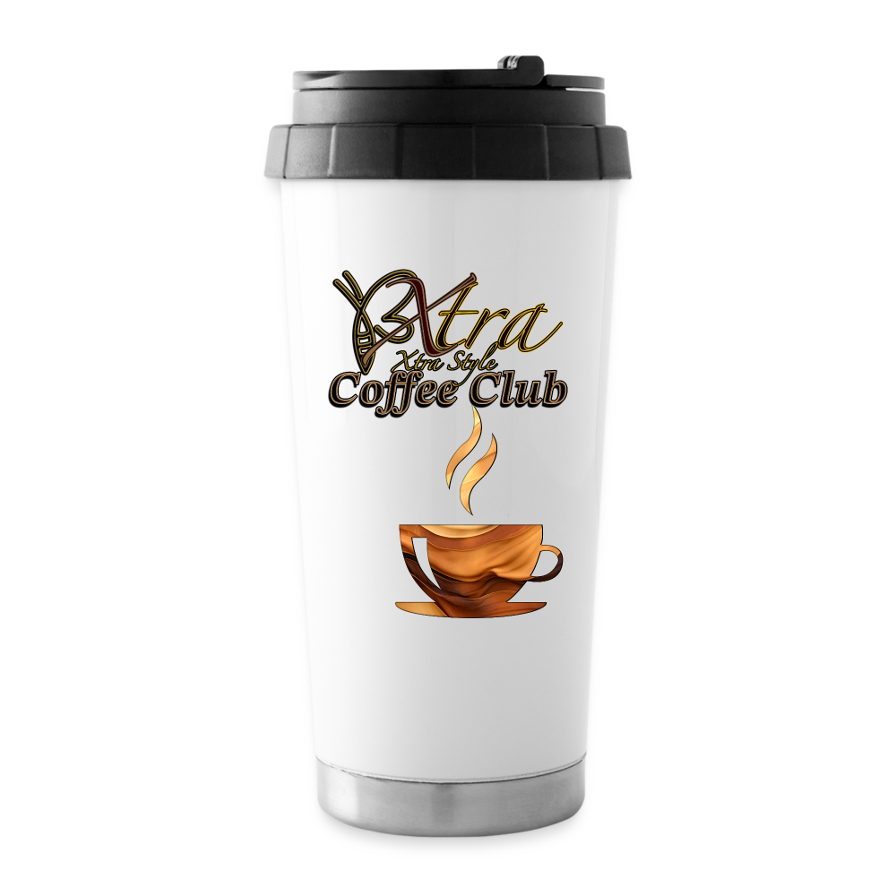 BXtra Coffee Club Travel Mug - white