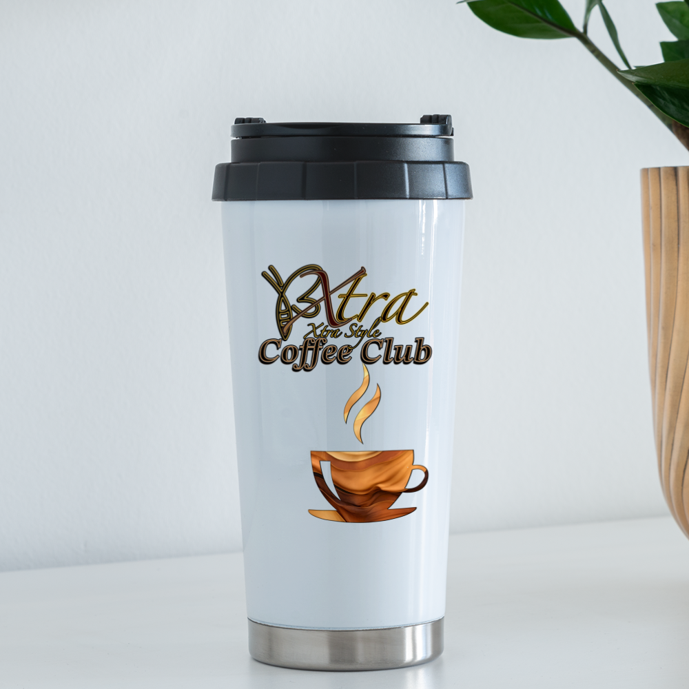 BXtra Coffee Club Travel Mug - white