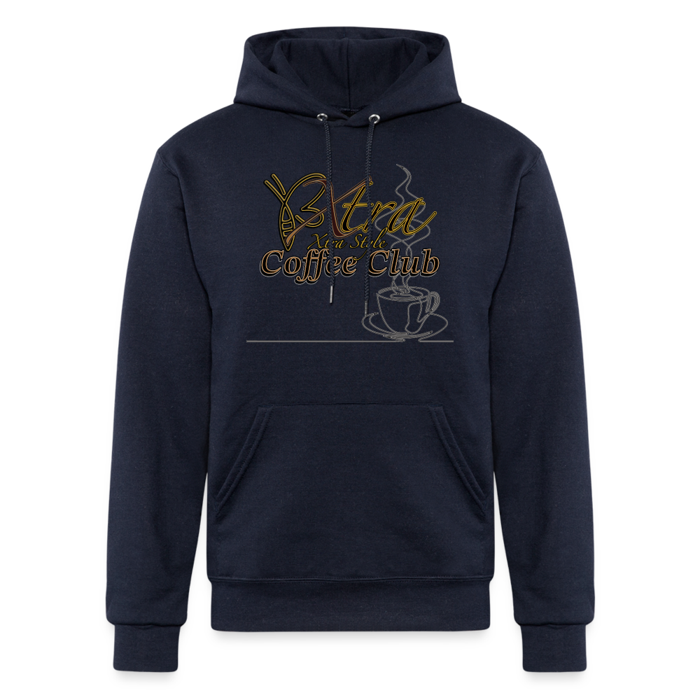 BX Branded Champion Unisex Powerblend Hoodie - navy