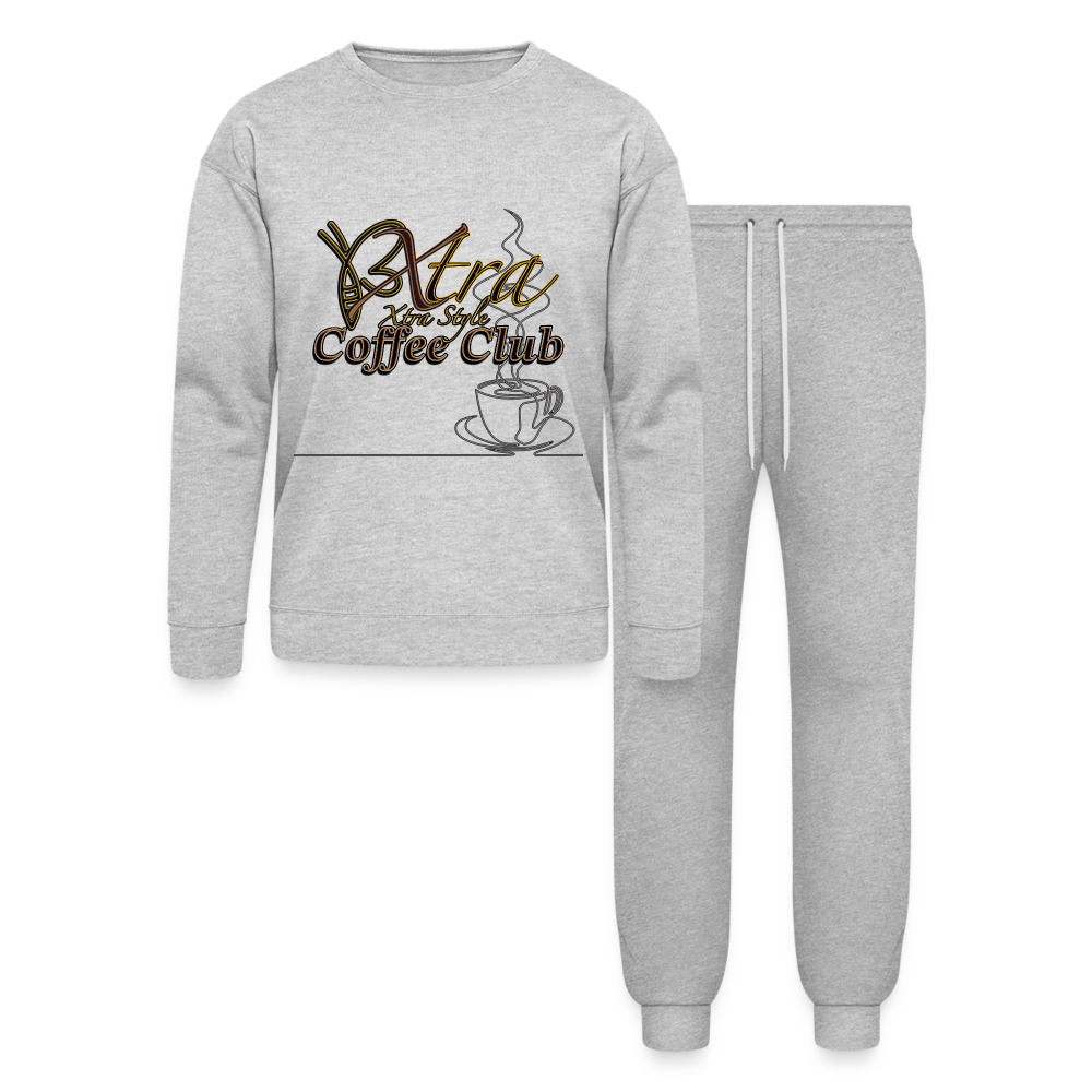 BX Branded Bella + Canvas Unisex Lounge Wear Set - heather gray