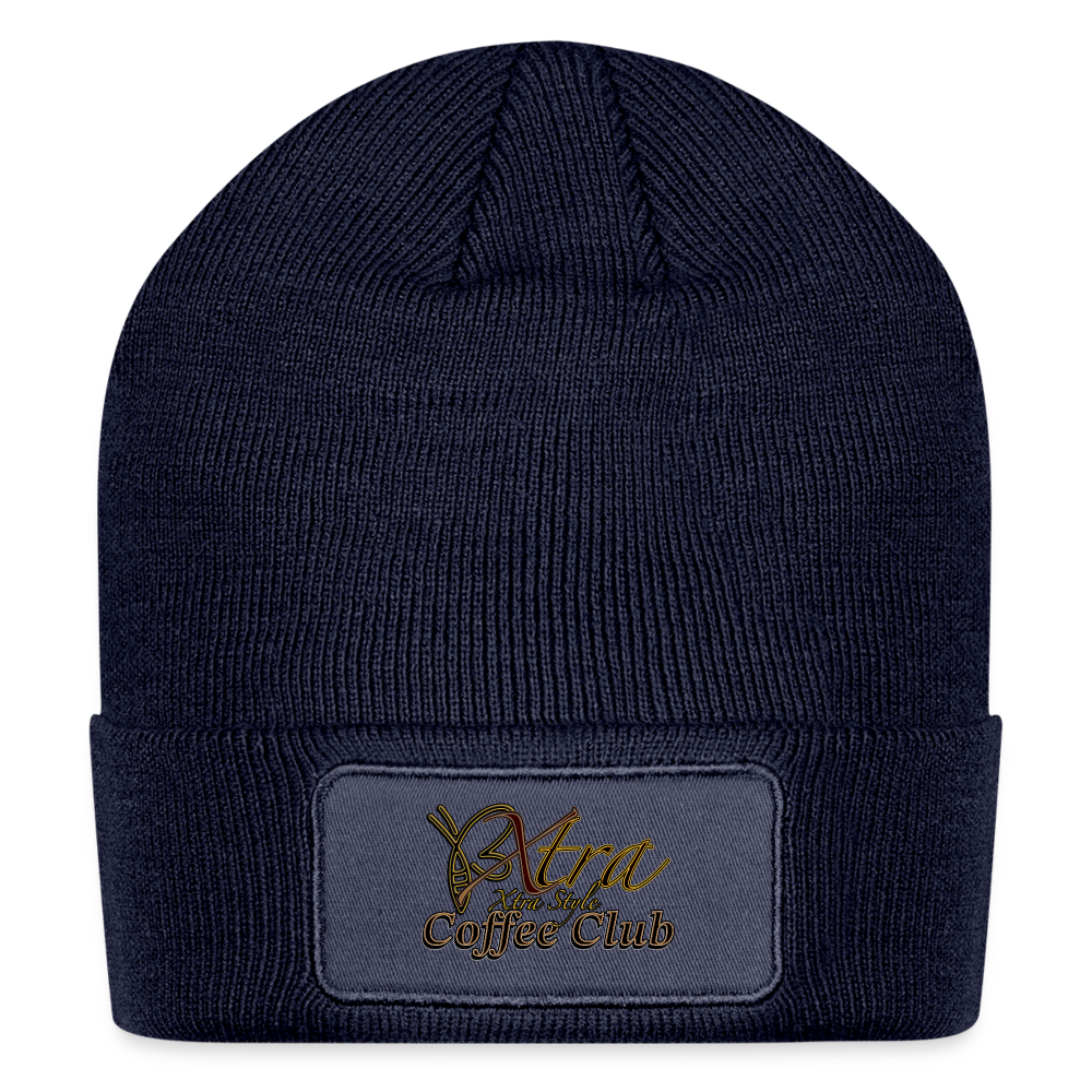 BX Branded Patch Beanie - navy